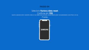 4 Passo hard reset Samsung M54
