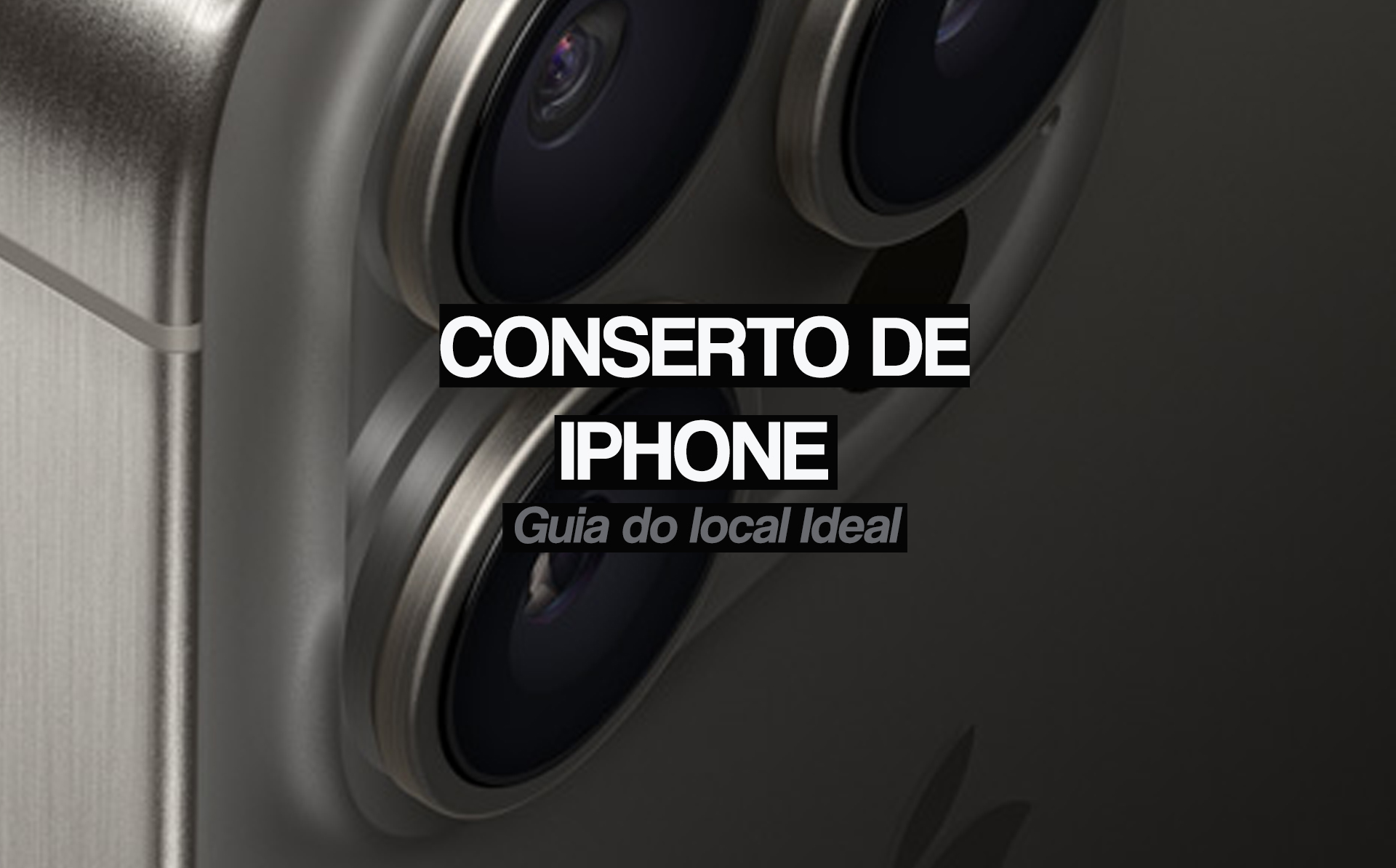 Conserto de iPhone: Guia do local Ideal